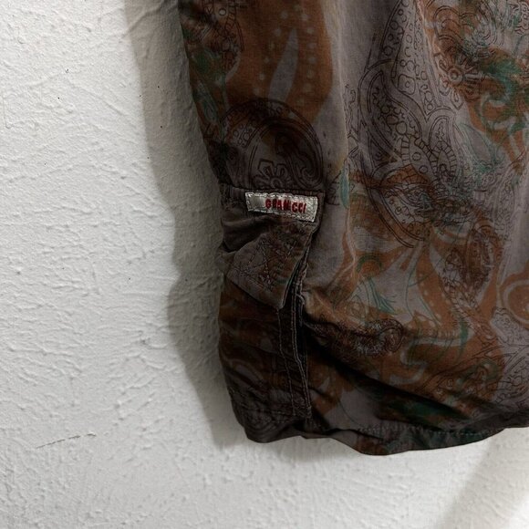 VTG Gramicci Shorts Women’s 6 Belt Loops Climbing Hiking Tan Y2K Drawstrings - Picture 4 of 8